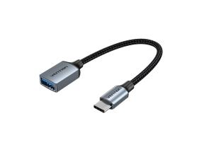 CABLE USB3.0C MALE TO A FEMALE/0.15M GRAY CCXHB VENTION
