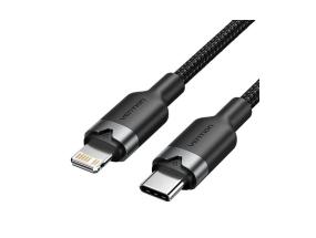CABLE USB-C TO LIGHTNING/2M BLACK LALBH VENTION