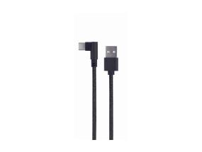 CABLE USB2 TO USB-C ANGLED/CC-USB2-AMCML-0.2M GEMBIRD
