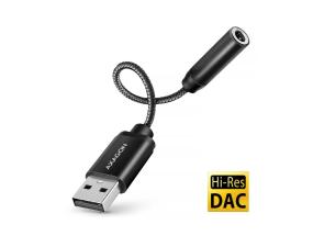 ADAPTER USB-C TO AUDIO 3.5MM/DAC 0.1M ADA-HA AXAGON