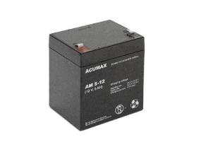 BATTERY 12V 5AH VRLA/AM5-12T2 ACUMAX EMU