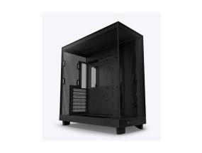Case NZXT H6 Flow MidiTower Not included ATX MicroATX MiniITX Colour Black CC-H61FB-01