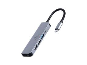 I/O ADAPTER USB-C TO HDMI/USB3/5IN1 A-CM-COMBO5-03 GEMBIRD