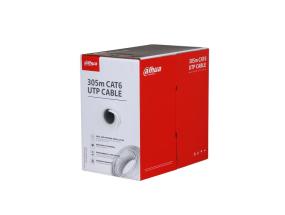 CABLE CAT6 UTP 305M CCA WHITE/PFM922I-6UN-C-WHITE DAHUA
