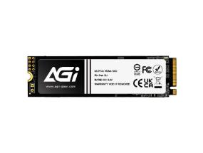 SSD AGI TECHNOLOGY 1200xTBW rating MTBF 1600000 h Read speed 3200 MB/s Write speed 1700 MB/s NVMe…