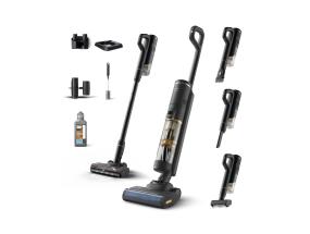 Vacuum Cleaner PHILIPS XW7264/11 Dry&wet 3-in-1 stick vacuum Black Bagless Battery  4.5 kg XW7264/11