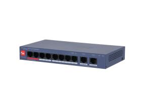 Switch DAHUA DH-CS4010-8ET2GT-110 Switch layer L2 8xRJ-45 ports RJ-45 Ports Type Fast Ethernet (10…