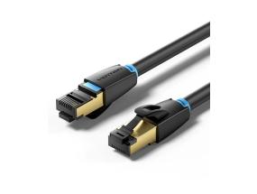 PATCH CABLE CAT.8 SFTP/5M BLACK IKABJ VENTION