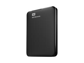 External HDD WESTERN DIGITAL Elements Portable 1TB USB 3.0 Colour Black WDBUZG0010BBK-WESN
