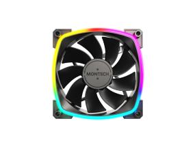 CASE FAN 120MM/RX120 PWM BLACK 3 IN 1 MONTECH