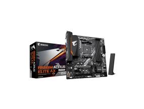 Mainboard GIGABYTE AMD B550 Socket AM4 micro ATX RAM DDR4-SDRAM 4xSlots Wi-Fi Yes Bluetooth Yes…