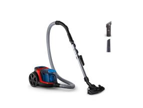Vacuum Cleaner PHILIPS FC9330/09 Canister/Bagless 900 Watts Capacity 1.5 l Noise 76 dB Black / Red…