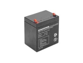 BATTERY 12V 5AH VRLA/EP5-12T2 EUROPOWER EMU