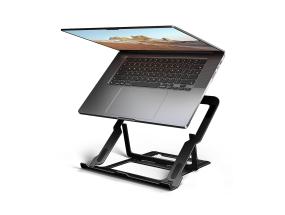 NB ACC STAND 10"-17.3"/ALUMINUM BLACK STND-LAB AXAGON