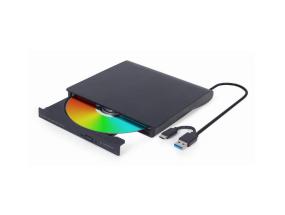DVD RW USB3/USB-C 8X EXT RTL/BLACK DVD-USB-031 GEMBIRD