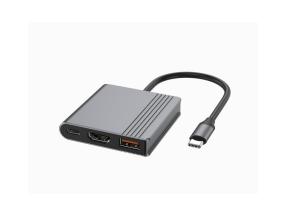 I/O ADAPTER USB-C TO HDMI/USB3/3IN1 A-CM-COMBO3-05 GEMBIRD