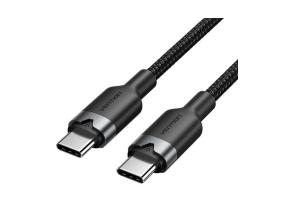 CABLE USB-C TO USB-C/1M BLACK TRDBF VENTION