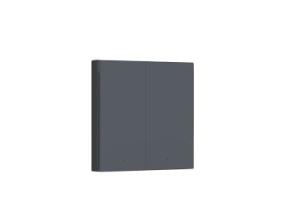 SMART HOME WRL SWITCH/DOUBLE GREY WS-EUK04-G AQARA