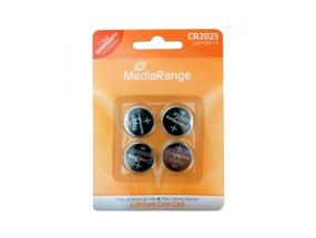 BATTERY LITHIUM CR2025 3V/4PCS MRBAT131 MEDIARANGE