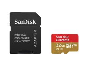 MEMORY MICRO SDHC 32GB UHS-I/W/A SDSQXAF-032G-GN6AT SANDISK