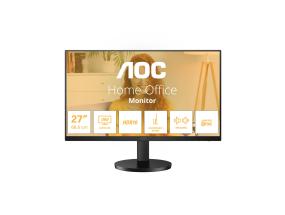 LCD Monitor AOC 27 " 3840 x 2160 pixels 4K Ultra HD Native aspect ratio 16:9 LED Flat U27B3AF