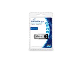MEMORY DRIVE FLASH USB2 64GB/MR912 MEDIARANGE