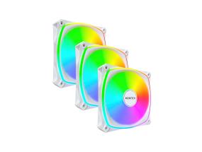 CASE FAN 120MM/RX120 PRO WHITE 3 IN 1 MONTECH