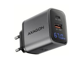 MOBILE CHARGER WALL USB 67W/GAN 2PORT ACU-PQ67D AXAGON