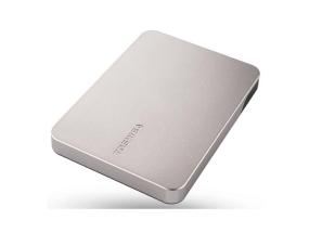 External HDD TOSHIBA 1000 GB Colour Silver HDTX210ESCAA