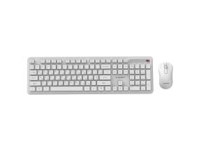 KEYBOARD +MOUSE WRL CYRILLIC/WH KBS-WPS-01-W-CYRL GEMBIRD