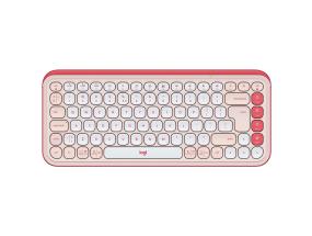 KEYBOARD WRL POP ICON KEYS/LIL&OFF WH 920-013073 LOGITECH