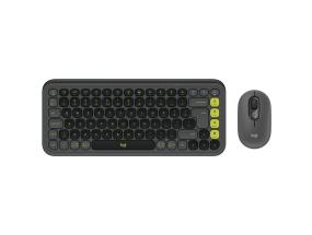 KEYBOARD +MOUSE COMBO POP ICON/GR/GREEN 920-013140 LOGITECH