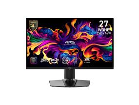 Monitor MSI 26.5 " 2560 x 1440 pixels Wide Quad HD Native aspect ratio 16:9 QD-OLED Flat MAG274QPQD…