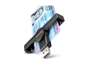 CARD READER POCKET SMARTCARD/USB2.0 CRE-SMPA AXAGON