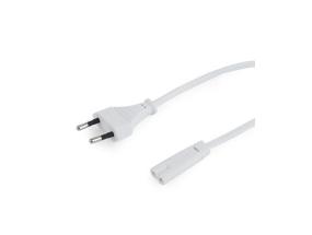 CABLE POWER EU 1.8M/WHITE PC-184/2-W GEMBIRD