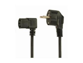 CABLE POWER ANGLED C13 1.8M/PC-186A-075-1.8M GEMBIRD