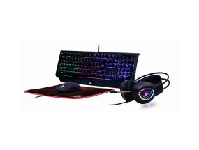 KEYBOARD USB GAMING KIT ENG/PHANTOM GGS-UMGL4-01 GEMBIRD