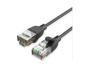 PATCH CABLE CAT.6A UTP/1M BLACK IBIBF VENTION