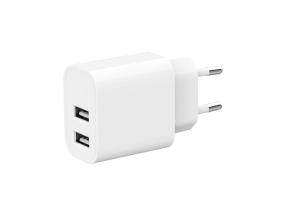 CHARGER USB UNIVERSAL WHITE/2P TA-UC-2A12-01 GEMBIRD