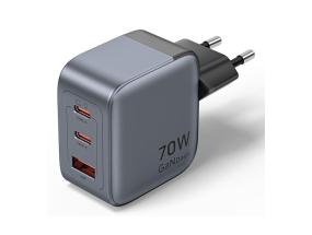 MOBILE CHARGER WALL 3PORT/70W FEXH0-EU VENTION