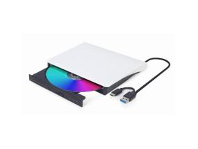 DVD RW USB3/USB-C 8X EXT RTL/DVD-USB-031-BW GEMBIRD