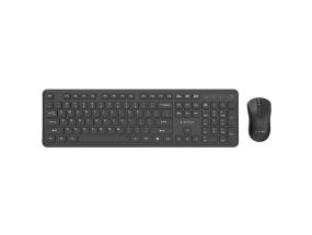 KEYBOARD +MOUSE WRL ENG/BK KBS-WPS-01 GEMBIRD