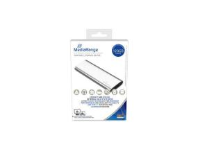 External SSD MEDIARANGE Read speed 450 MB/s Write speed 420 MB/s Form factor M.2 NVMe Yes  120 GB…