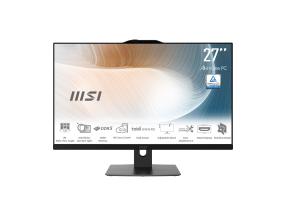 Monoblock PC MSI AM272P 1M Modern CPU Intel Intel Core 7 150U RAM 16 GB DDR5-SDRAM Screen 27 " 1920…