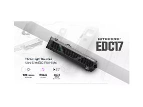 FLASHLIGHT EDC SERIES/EDC17 EU (CLASS 1) NITECORE