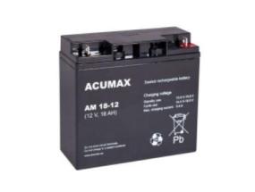 BATTERY 12V 18AH VRLA/AM18-12 ACUMAX EMU