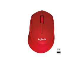 MOUSE USB OPTICAL WRL M330/SILENT RED 910-004911 LOGITECH