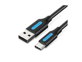 CABLE USB-C TO USB2.0/1M BLACK COKBF VENTION