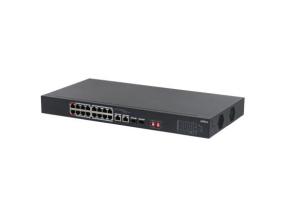 Switch DAHUA S3218-16ET-135 Switch type Unmanaged Switch layer L2 Rack mounting Yes Stackable Yes…