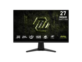 LCD Monitor MSI 27 " 2560 x 1440 pixels Wide Quad HD Native aspect ratio 16:9 LCD Flat MAG275QFE20